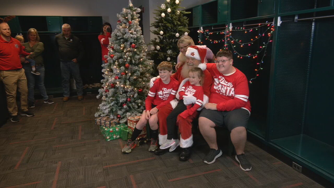 Louisville Bats host annual Breakfast with Santa at Slugger Field